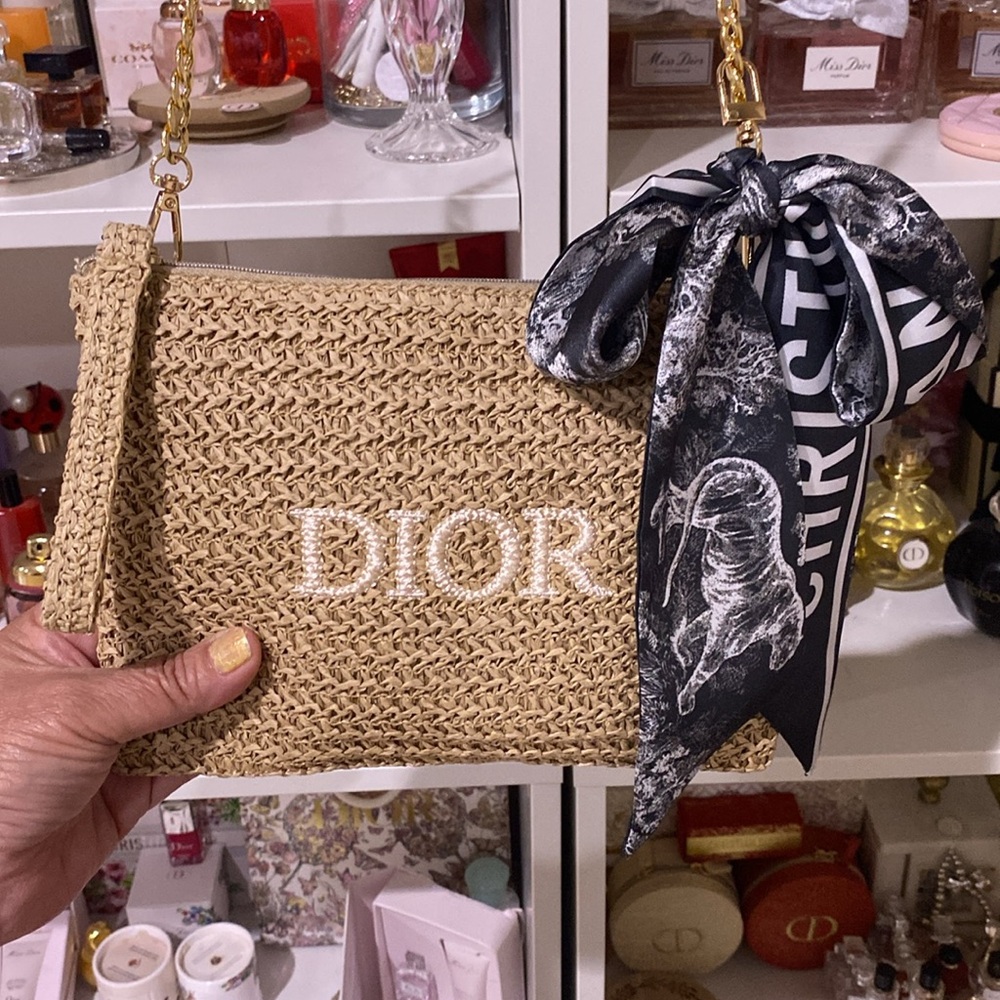 Dior Raffia Bag - Picture 8 of 9